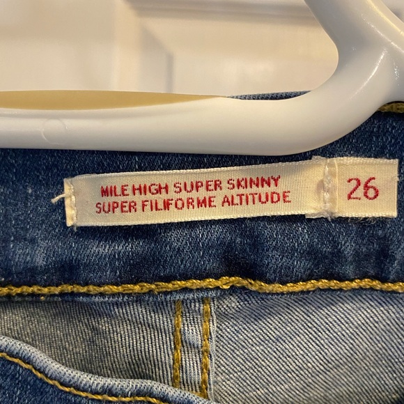 Levi mile high super skinny jeans - Picture 2 of 3